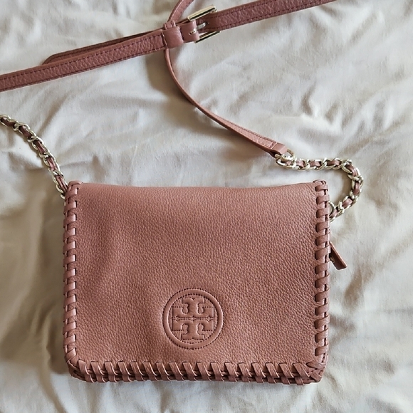 Tory Burch Handbags - Tory Burch Pink Crossbody Bag
